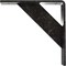 Ekena Millwork Traditional Steel Bracket, Antiqued Silver 2"W x 8"D x 8"H BKTM02X08X08TRASV - alternate 6